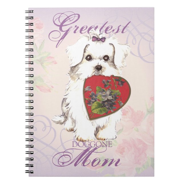 Cuaderno Madre del corazón de Malta (Frente)