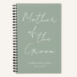 Cuaderno Madre del viejo sabio casamiento personalizado