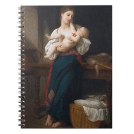 Cuaderno Madre e hijo (por Bouguereau)