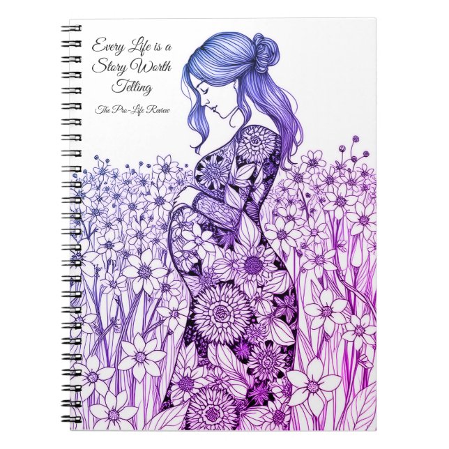 Cuaderno Madre embarazada  (Frente)