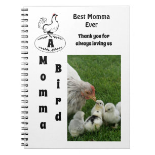 Cuaderno Madre Hen Mejor Momma Foto Nombre