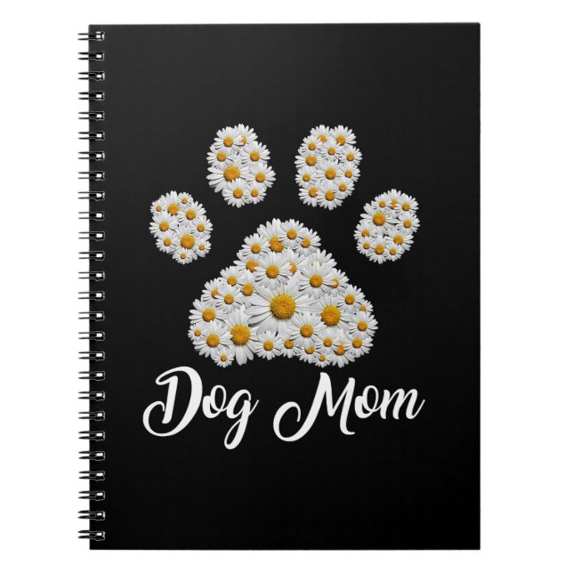 Cuaderno Madre madre del mejor perro cumpleaños (Frente)