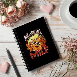 Cuaderno Madre madura, Hombre amo el otoño, Feliz Temporada