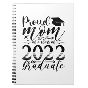 Cuaderno Madre Orgullosa, Madre De Una Clase De Graduada 20