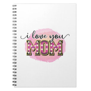 Cuaderno Madre Regalo te amo a mamá