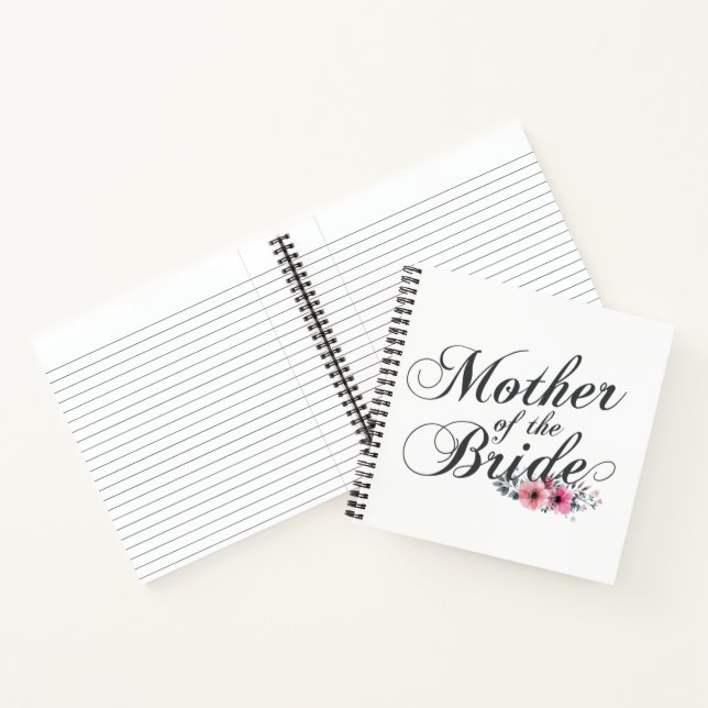 Cuaderno Madre simple del Boda de novia | Portátil (Interior)