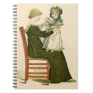 Cuaderno Madre Victoriana Bebé Greenaway