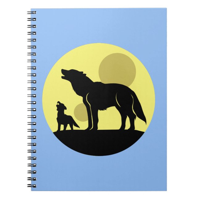 Cuaderno Madre y lobo (Frente)