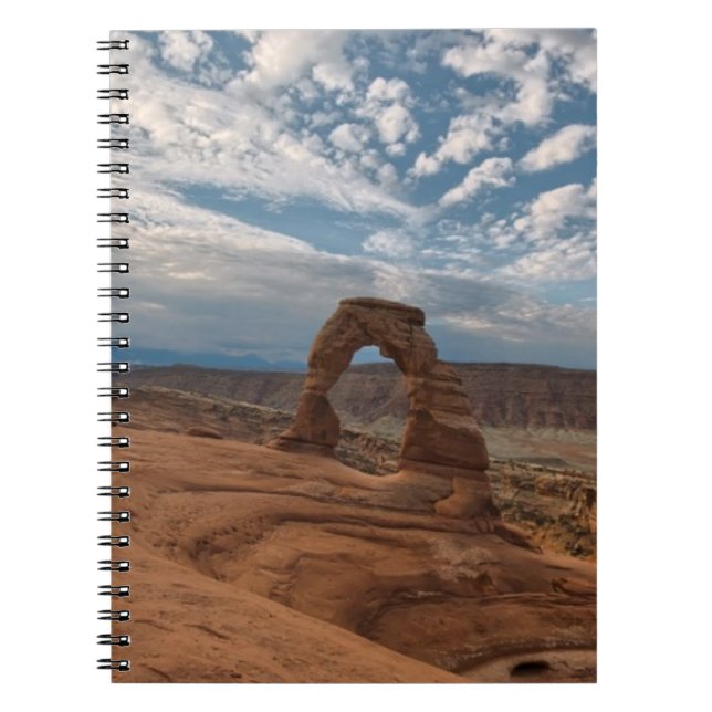 Cuaderno Madrugada en el arco delicado (Frente)