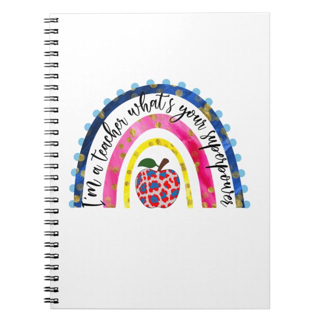 Cuaderno Maestra Arte Orgullosa De Que Soy Profesora (Frente)