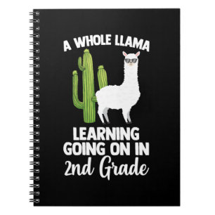 Cuaderno Maestra de 2do Grado Estudiante Niños Regreso a la
