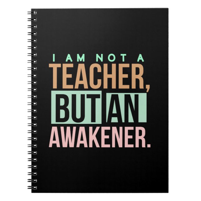 Cuaderno Maestra De Arte Y Awakener (Frente)