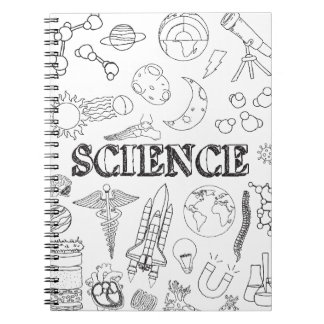 Cuaderno Maestra de Ciencias de la Escuela Doodle Colección