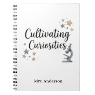 Cuaderno Maestra de Ciencias STEM Cultivando Curiosidades