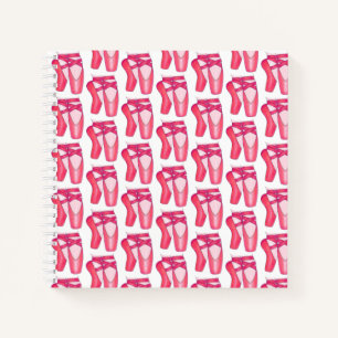 Cuaderno Maestra de danza personalizada Ballet rosa Pointe