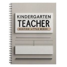 Cuaderno Maestra de jardín de infancia