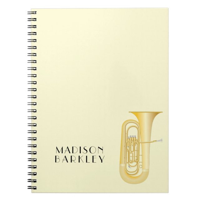 Cuaderno Maestra de Música Tuba (Frente)
