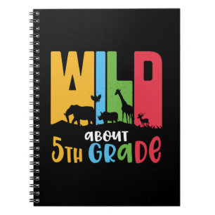 Cuaderno Maestra de quinto grado Animal salvaje sobre 5º gr