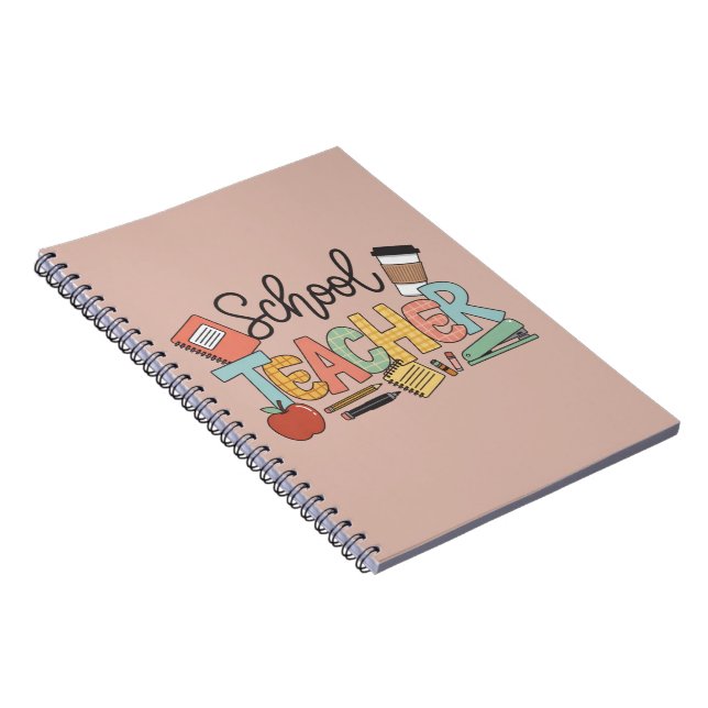 Cuaderno Maestra enseñando regalos a futuros líderes (Lado Derecho)