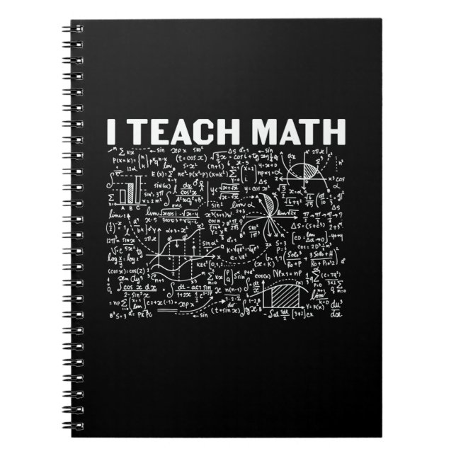 Cuaderno Maestra: Enseño matemática (Frente)