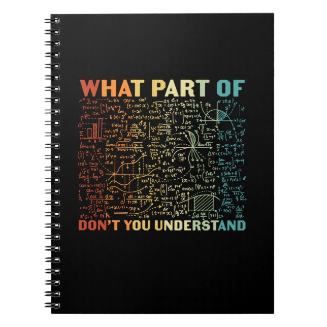 Cuaderno Maestra ¿Qué Parte De La Matemática? (Frente)