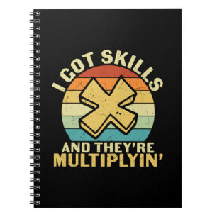 Cuaderno Maestra que tengo habilidades