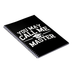 Cuaderno Maestría Divertida MBA Educación Graduación