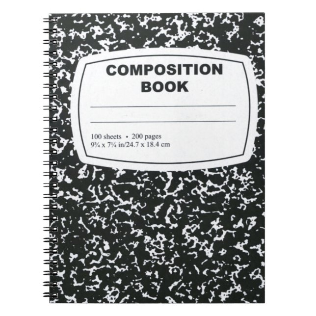 Cuaderno Maestría en libros de composición (Frente)