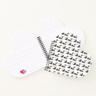 Cuaderno Maestría en Papel de zapato de bailarina blanca ne