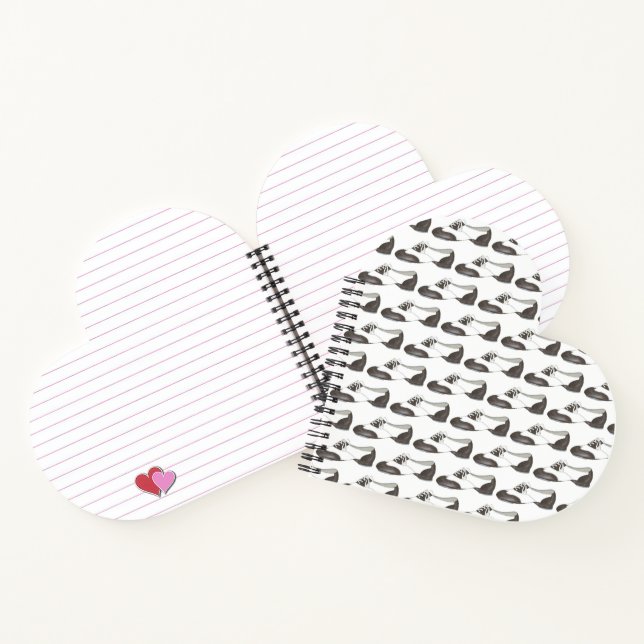 Cuaderno Maestría en Papel de zapato de bailarina blanca ne (Interior)