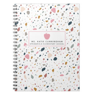 Cuaderno Maestro de Apple Rosado Trrazzo