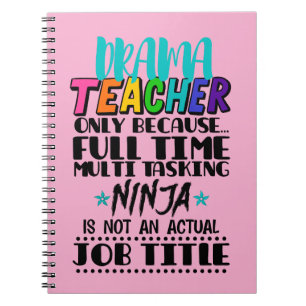 Cuaderno Maestro de Drama Sólo Porque Enseñanza Múltiple A 
