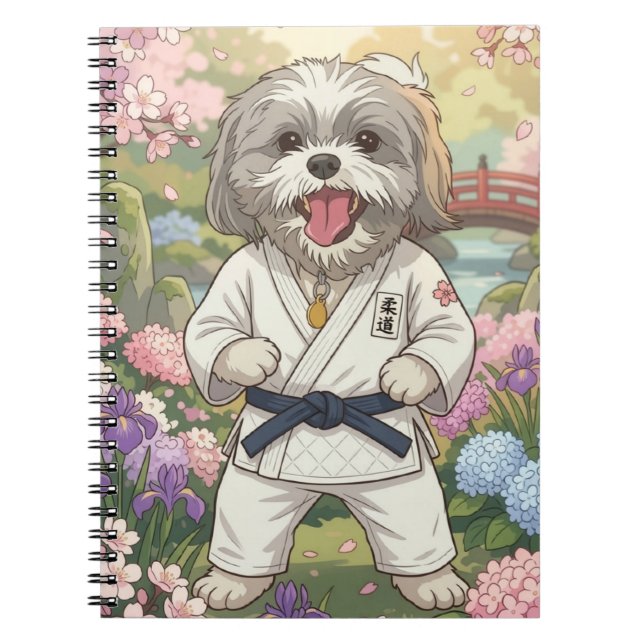 Cuaderno Maestro de Judo Shih Tzu (Frente)