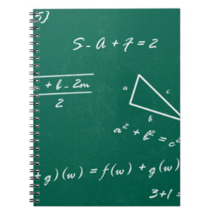 Cuaderno maestro de matemáticas algebra geek