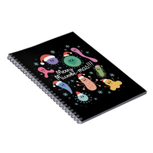 Cuaderno Maestro de Microbiología de Navidad Microbio