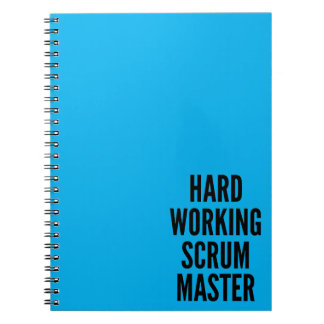 Cuaderno Maestro del escudo de trabajo duro
