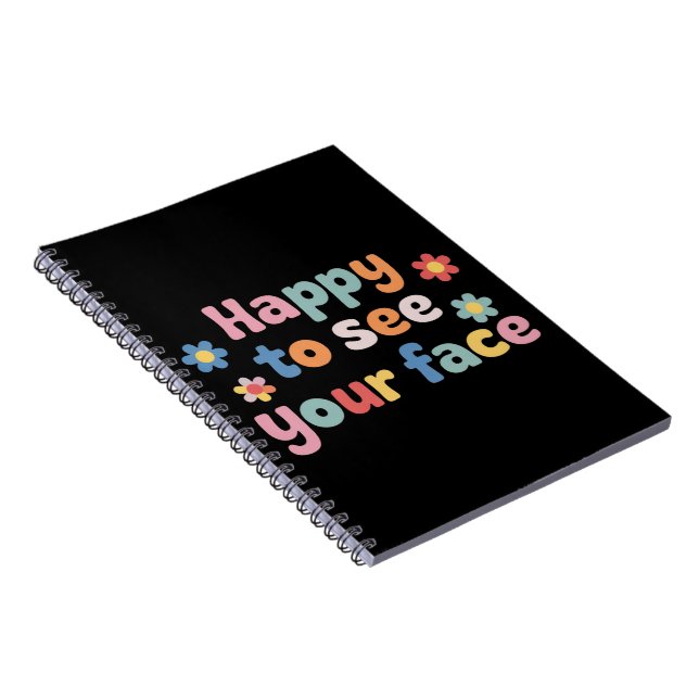 Cuaderno Maestro Feliz de Verte de Vuelta a la Escuela (Lado Derecho)