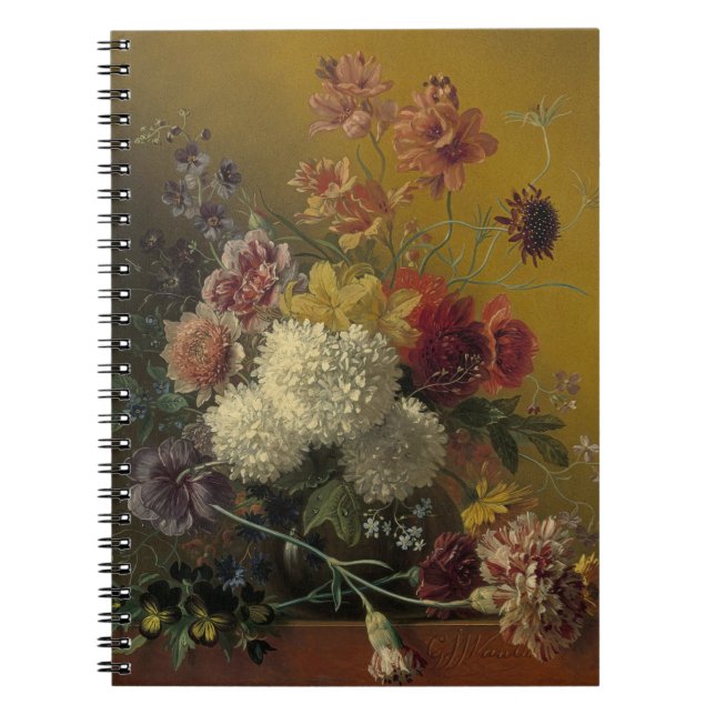 Cuaderno Maestro Floral Holandés Antiguo Georgius van Os 18 (Frente)