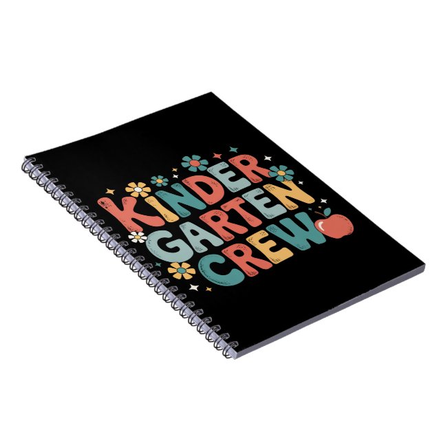 Cuaderno Maestro Regreso a la Escuela Equipo de Kinder (Lado Derecho)