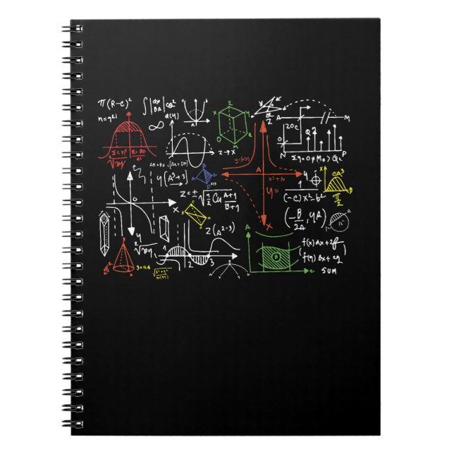 Cuaderno Maestros Maestros Formulas Cheat Sheet Guay Geek N (Frente)