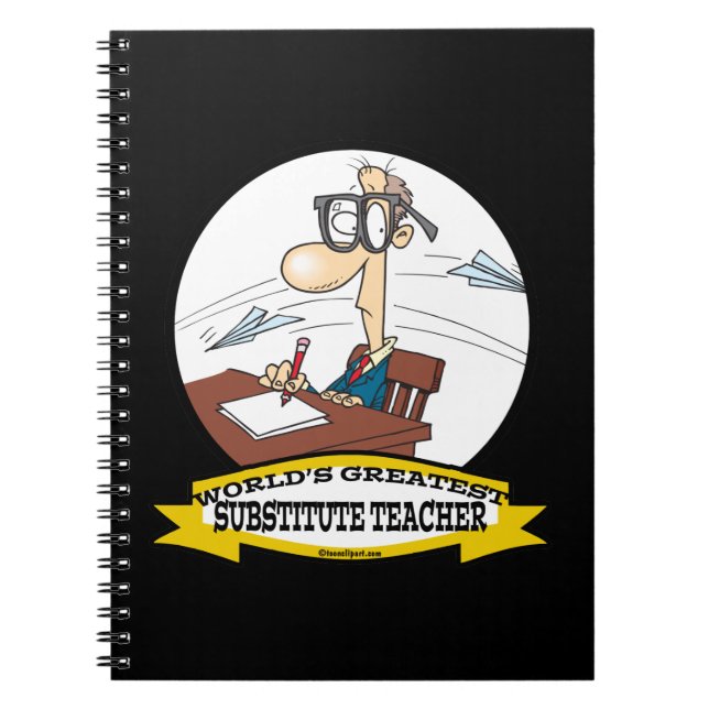 CUADERNO MAESTROS MÁS SUSTITUIDOS DEL MUNDO PERSONALIZADO (Frente)