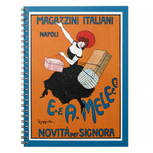 Cuaderno Magazzini Italiani ~ E. A. Mele co.