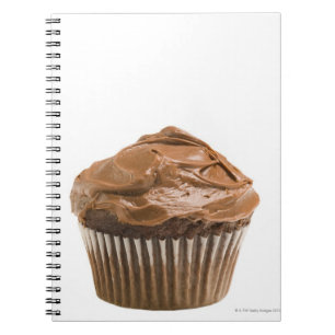 Cuaderno Magdalena con la formación de hielo del chocolate
