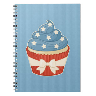 Cuaderno Magdalena patriótica en rayas azules