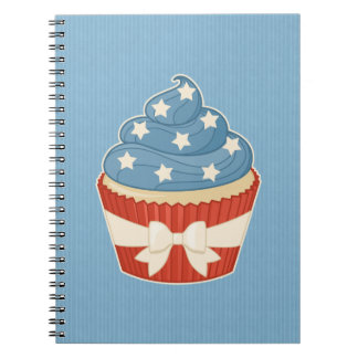 Cuaderno Magdalena patriótica en rayas azules