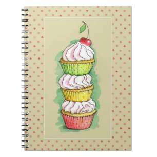 Cuaderno Magdalenas de la acuarela. Ejemplo de la cocina