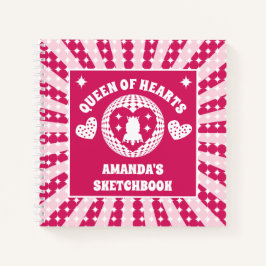 Cuaderno Magenta Queen Of Hearts Kids Sketchbook