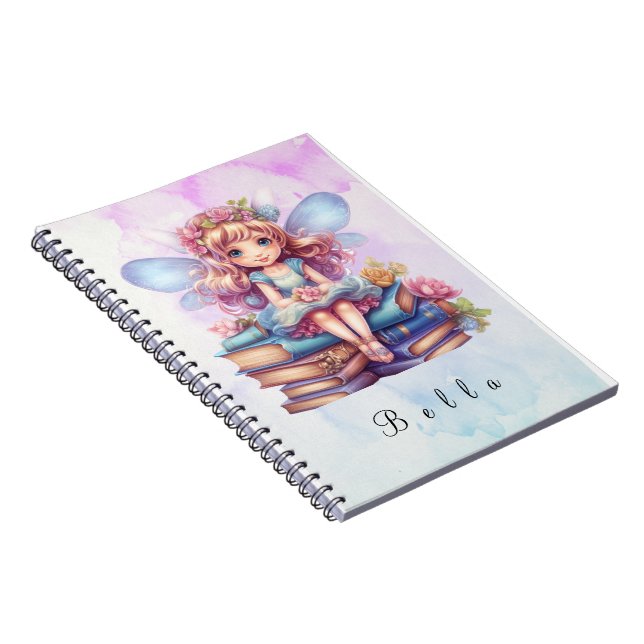Cuaderno magia de hada morada (Lado Derecho)