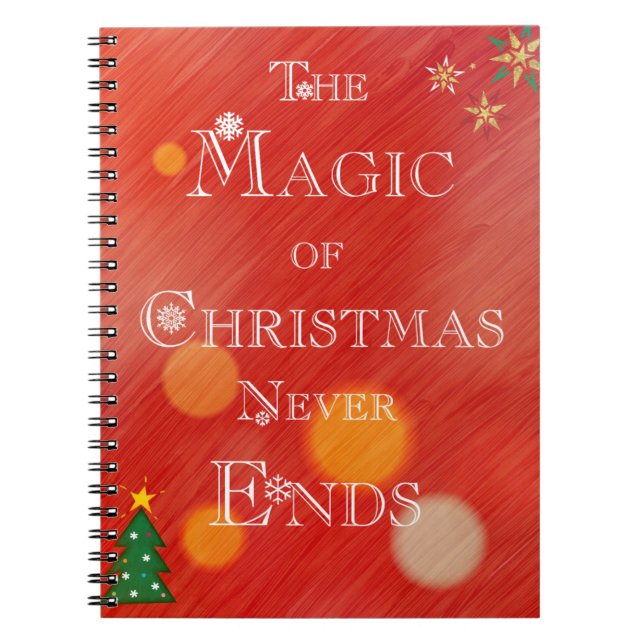 Cuaderno Magia del bloc de notas de Navidades (Frente)