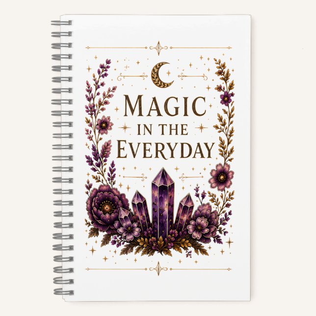 Cuaderno Magia en lo cotidiano (Anverso)